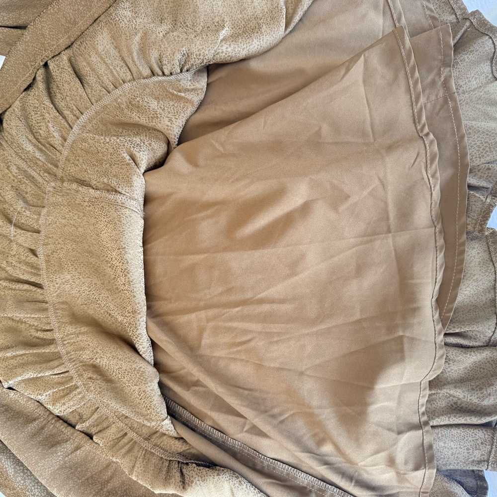 Like new. Gentle Fawn Brown Long Sleeve Dress - Picture 3 of 8